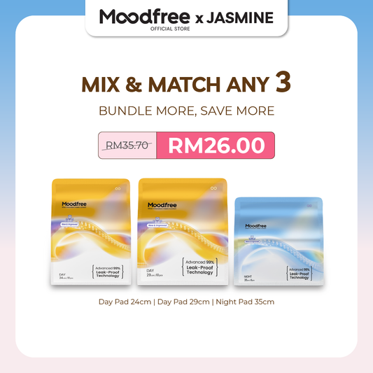 [JASMINE] MIX & MATCH ANY 3 SANITARY PADS