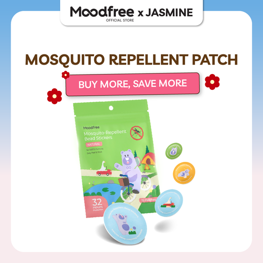 [JASMINE] MOODFREE Mosquito-Repellent Bead Stickers (15 patches/pack)