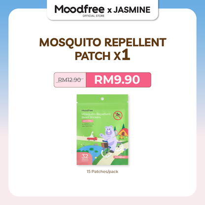 [JASMINE] MOODFREE Mosquito-Repellent Bead Stickers (15 patches/pack)