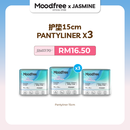 [JASMINE] MOODFREE Engineered Pantyliner Bundle