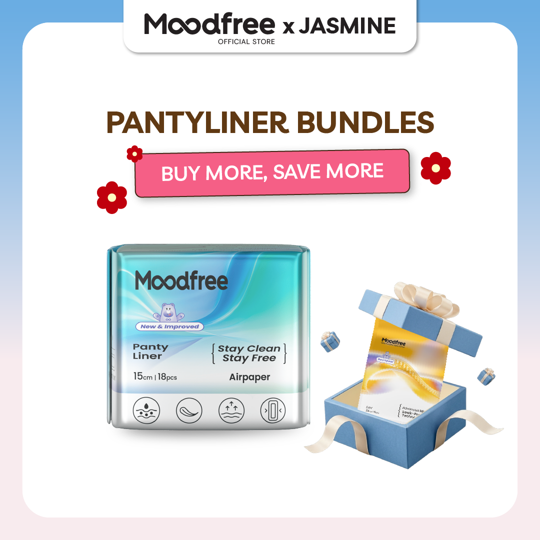 [JASMINE] MOODFREE Engineered Pantyliner Bundle