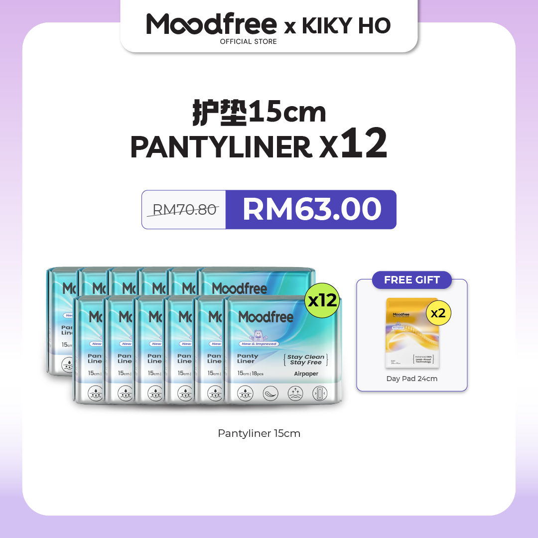[KIKY HO] MOODFREE Engineered Pantyliner Bundle