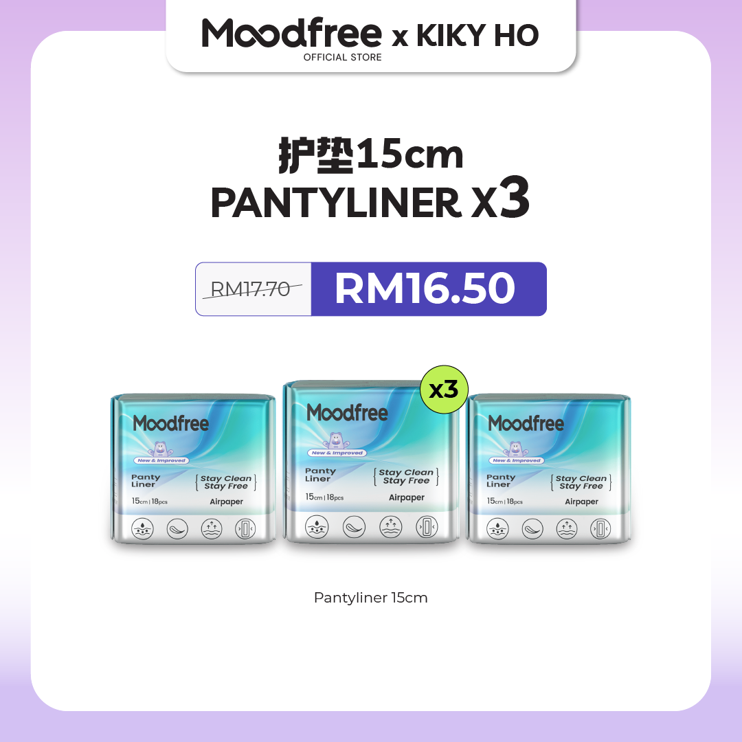 [KIKY HO] MOODFREE Engineered Pantyliner Bundle