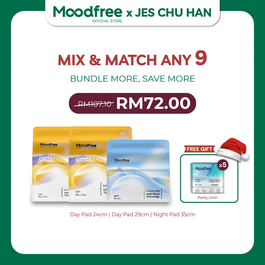 [JES CHU HAN] MIX & MATCH ANY 9 SANITARY PADS