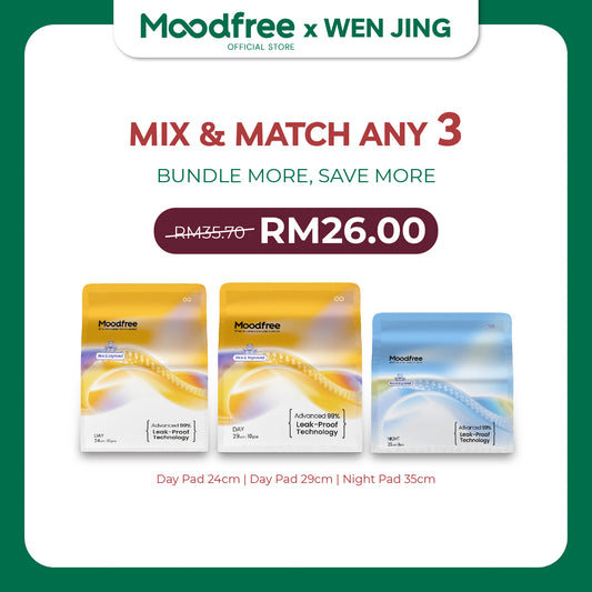 [WEN JING] MIX & MATCH ANY 3 SANITARY PADS