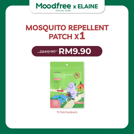 [ELAINEYYING] MOODFREE Mosquito-Repellent Bead Stickers (15patches/pack)