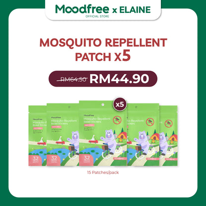 [ELAINEYYING] MOODFREE Mosquito-Repellent Bead Stickers (15patches/pack)