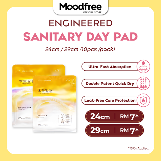 Moodfree Engineered Day Use Sanitary Pad (10 pcs/pack)