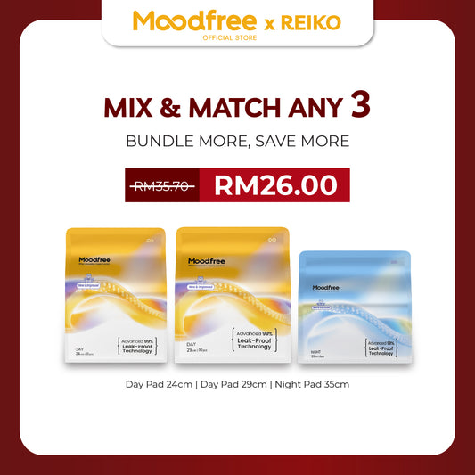 [REIKO] MIX & MATCH ANY 3 SANITARY PADS