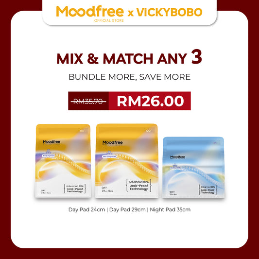 [VICKYBOBO] MIX & MATCH ANY 3 SANITARY PADS