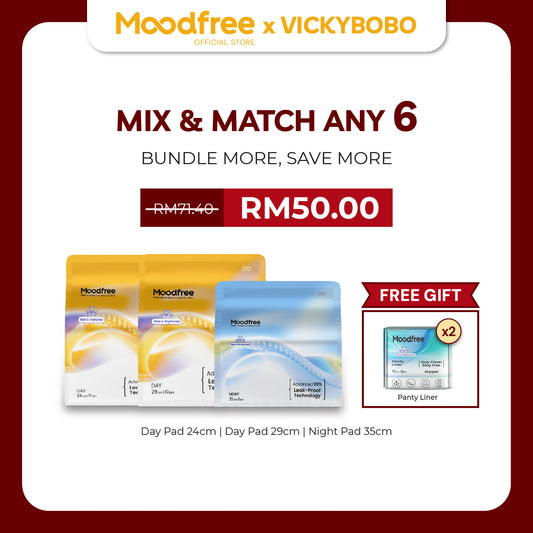 [VICKYBOBO] MIX & MATCH ANY 6 SANITARY PADS
