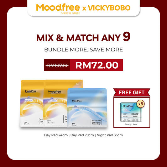 [VICKYBOBO] MIX & MATCH ANY 9 SANITARY PADS