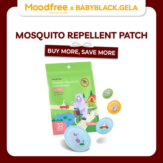 [BABYBLACKGELA] MOODFREE Mosquito-Repellent Bead Stickers (15patches/pack)