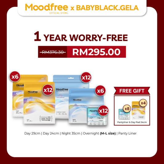 [BABYBLACKGELA] ONE YEAR WORRY-FREE