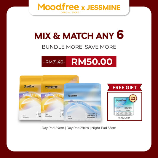 [JESSMINE] MIX & MATCH ANY 6 SANITARY PADS