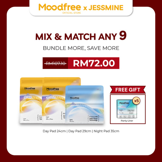 [JESSMINE] MIX & MATCH ANY 9 SANITARY PADS