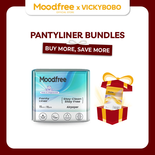 [VICKYBOBO] MOODFREE Engineered Pantyliner Bundle