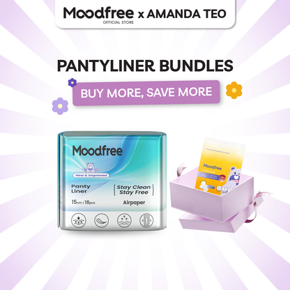 [AMANDA TEO] MOODFREE Engineered Pantyliner Bundle