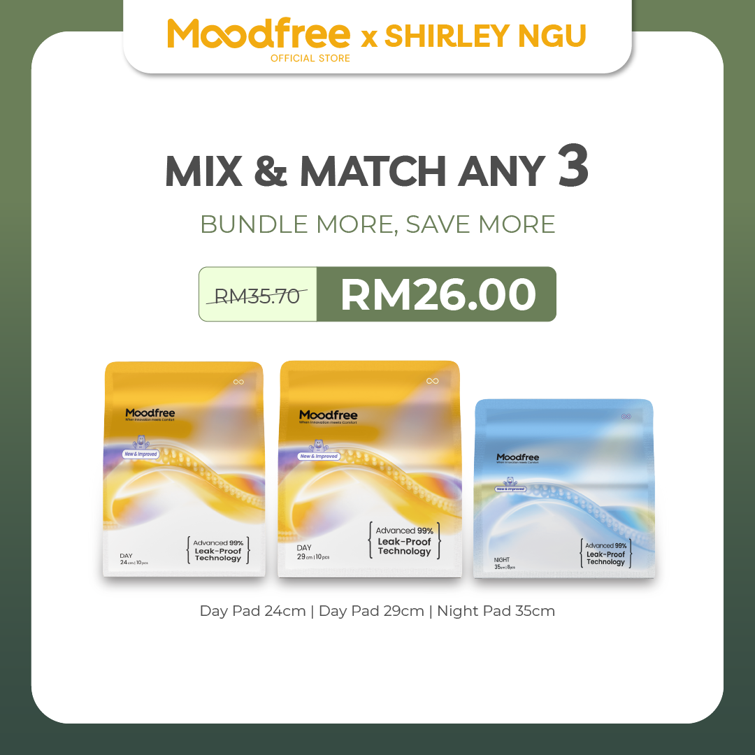 [SHIRLEY NGU] MIX & MATCH ANY 3 SANITARY PADS