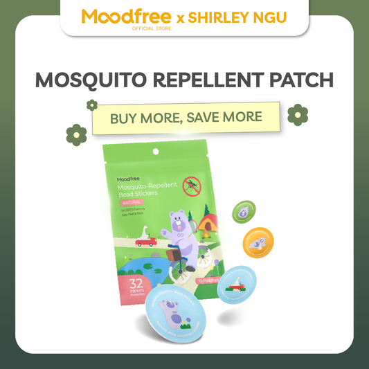 [SHIRLEY NGU] MOODFREE Mosquito-Repellent Bead Stickers (15patches/pack)