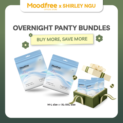 [SHIRLEY NGU] MOODFREE Engineered Overnight Panty Bundle