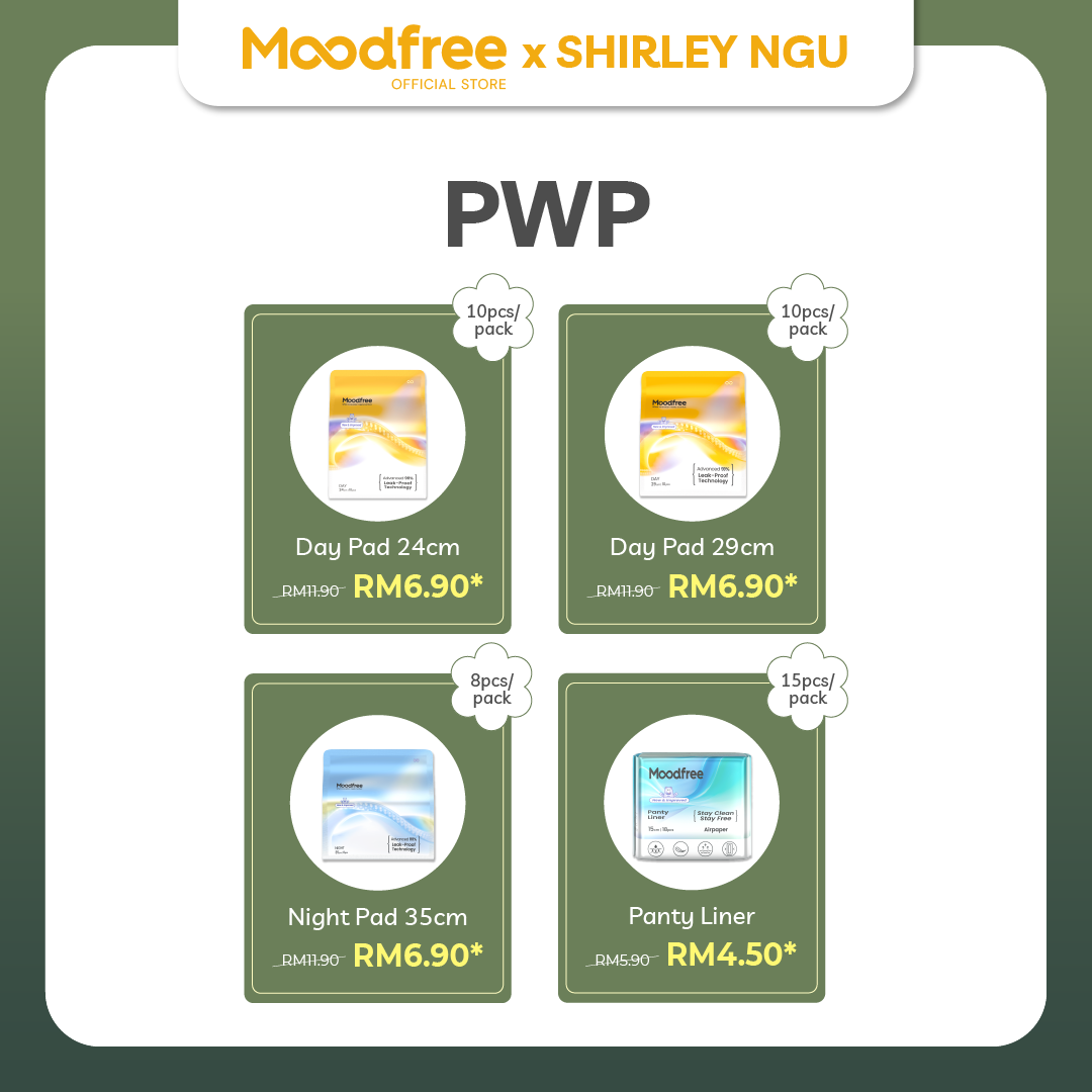 [SHIRLEY NGU] MOODFREE Engineered Pantyliner Bundle