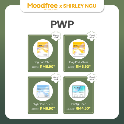 [SHIRLEY NGU] MOODFREE Engineered Pantyliner Bundle