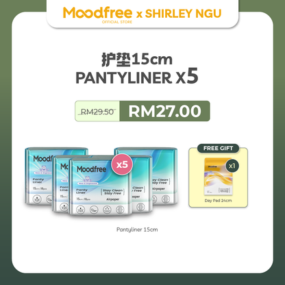 [SHIRLEY NGU] MOODFREE Engineered Pantyliner Bundle