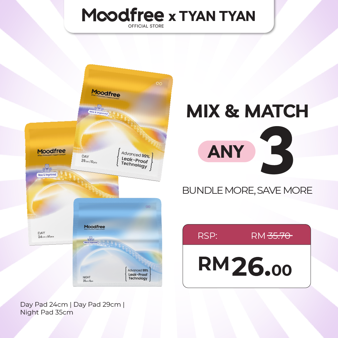 [TYAN TYAN] MIX & MATCH ANY 3 SANITARY PADS