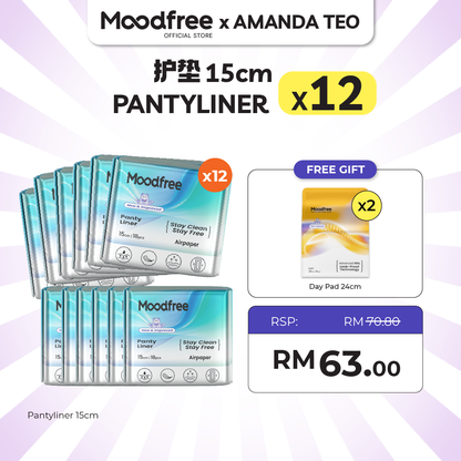 [AMANDA TEO] MOODFREE Engineered Pantyliner Bundle
