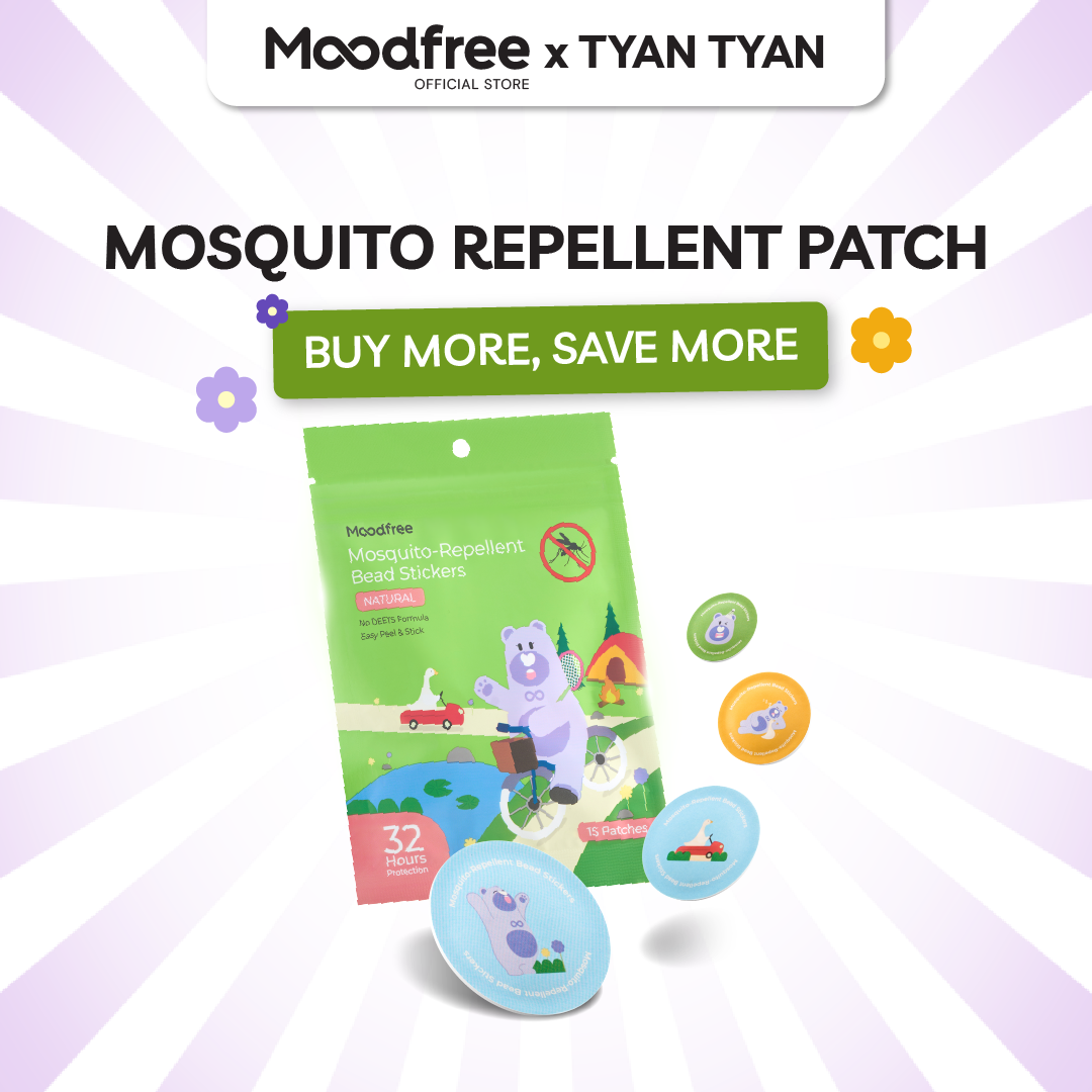 [AMANDA TEO] MOODFREE Mosquito-Repellent Bead Stickers (15 patches/pack)