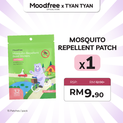 [AMANDA TEO] MOODFREE Mosquito-Repellent Bead Stickers (15 patches/pack)
