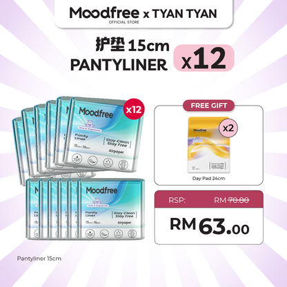 [TYAN TYAN] MOODFREE Engineered Pantyliner Bundle