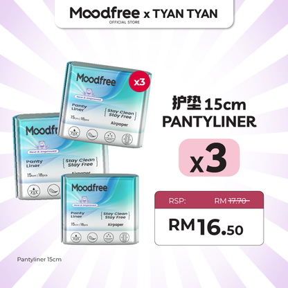 [TYAN TYAN] MOODFREE Engineered Pantyliner Bundle