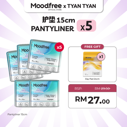 [TYAN TYAN] MOODFREE Engineered Pantyliner Bundle