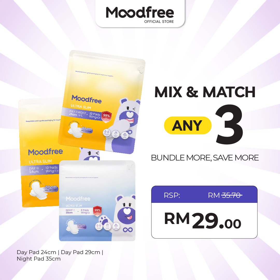 [BABYBLACKGELA] MIX & MATCH ANY 3 SANITARY PADS