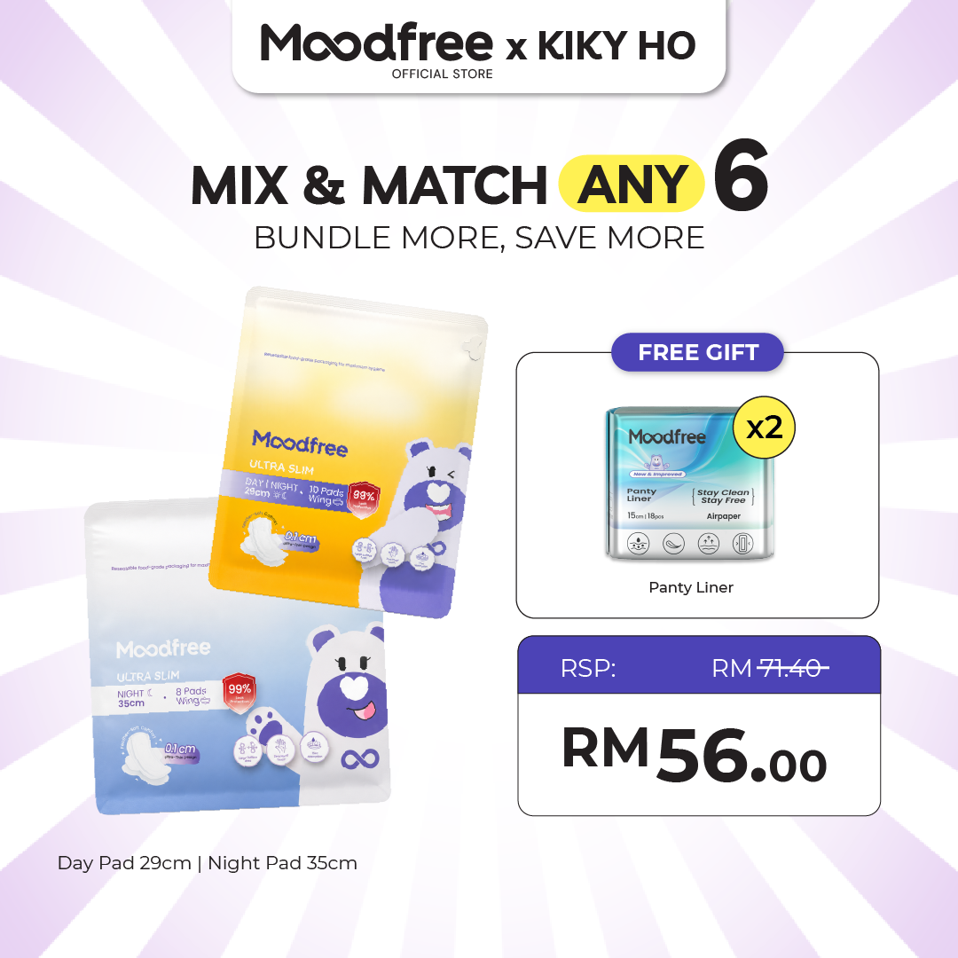 [KIKY HO] MIX & MATCH ANY 6 SANITARY PADS