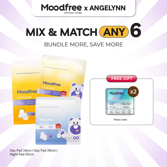 [ANGELYNN] Mix & Match Any 6 Sanitary Pads