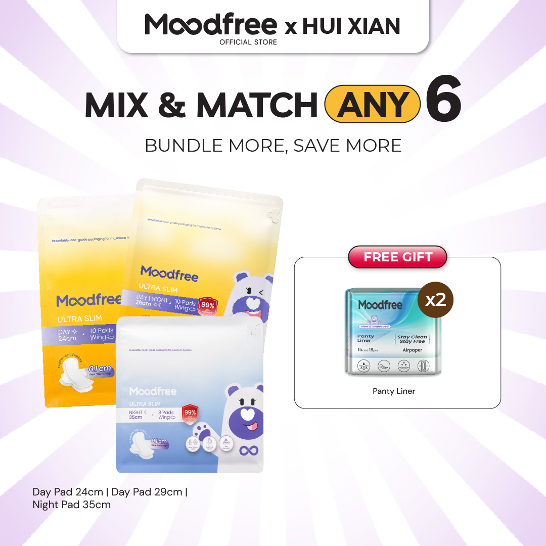 [HUI XIAN] Mix & Match Any 6 Sanitary Pads