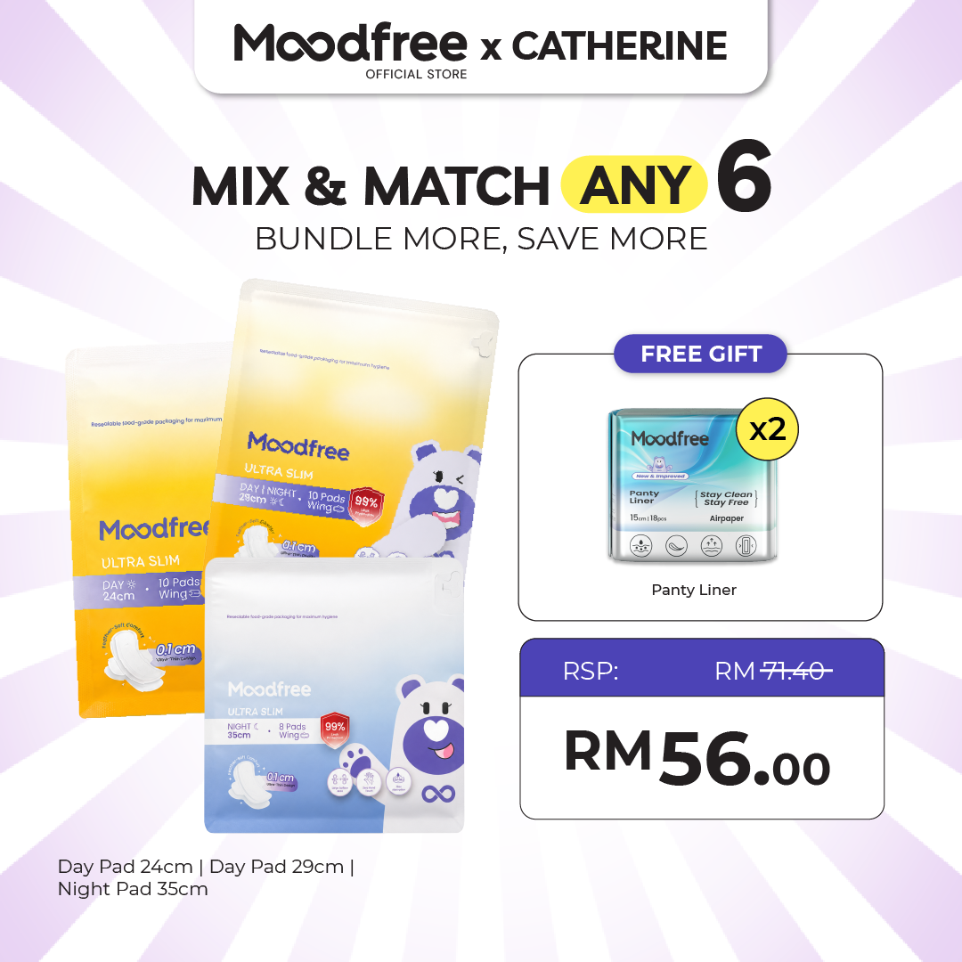 [CATHERINE] MIX & MATCH ANY 6 SANITARY PADS