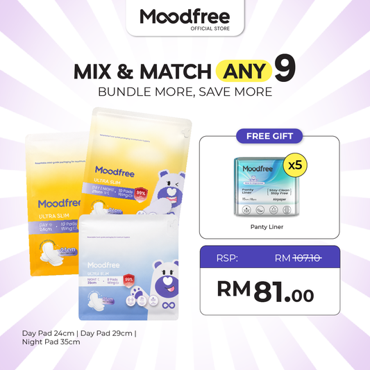 [JOSEPHINE] MIX & MATCH ANY 9 SANITARY PADS