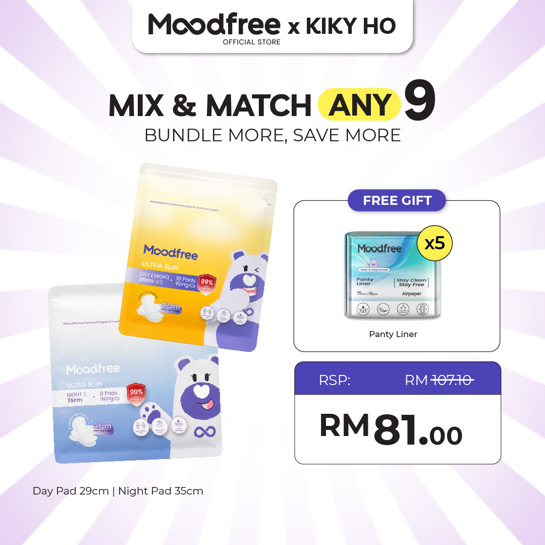 [KIKY HO] MIX & MATCH ANY 9 SANITARY PADS