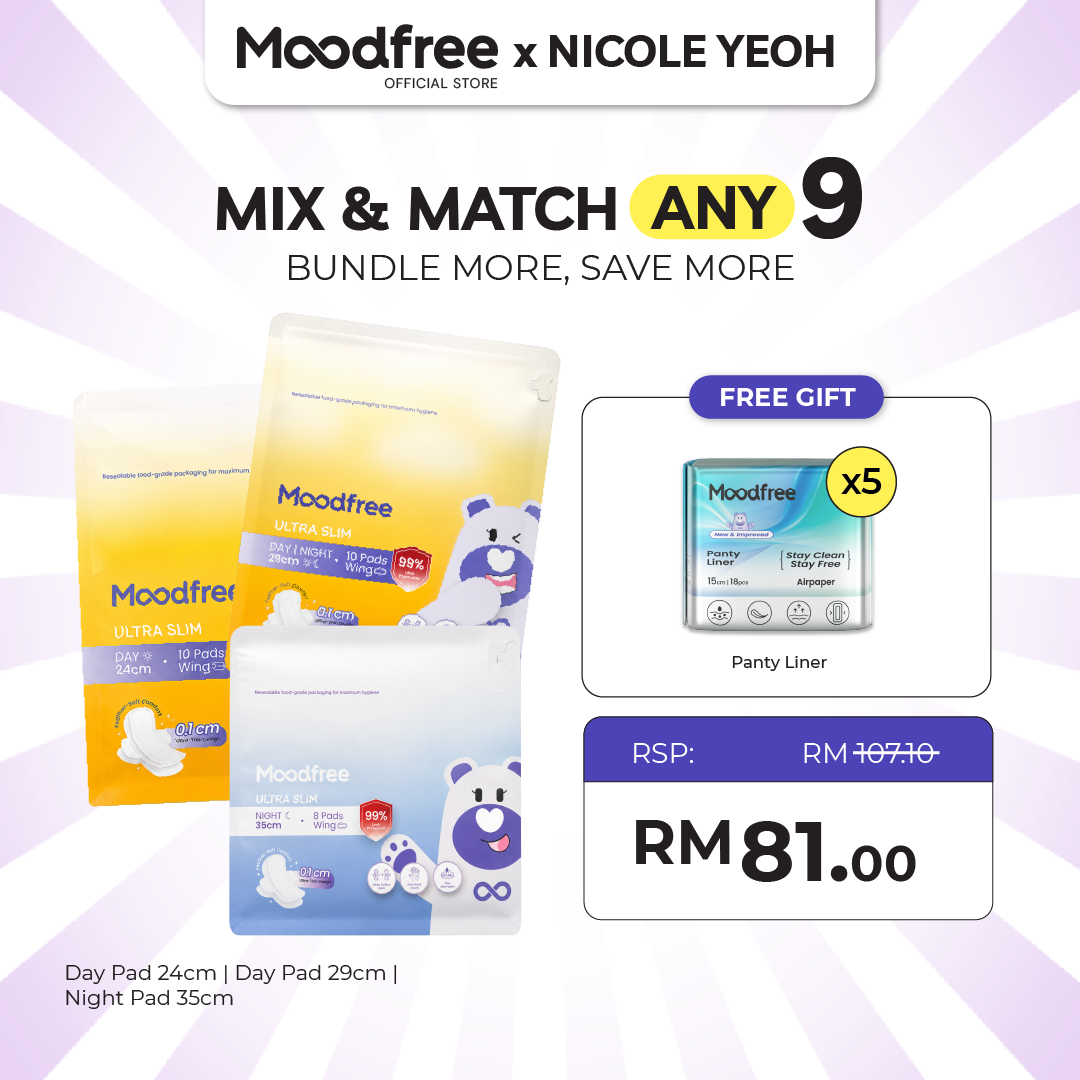 [NICOLE YEOH] MIX & MATCH ANY 9 SANITARY PADS