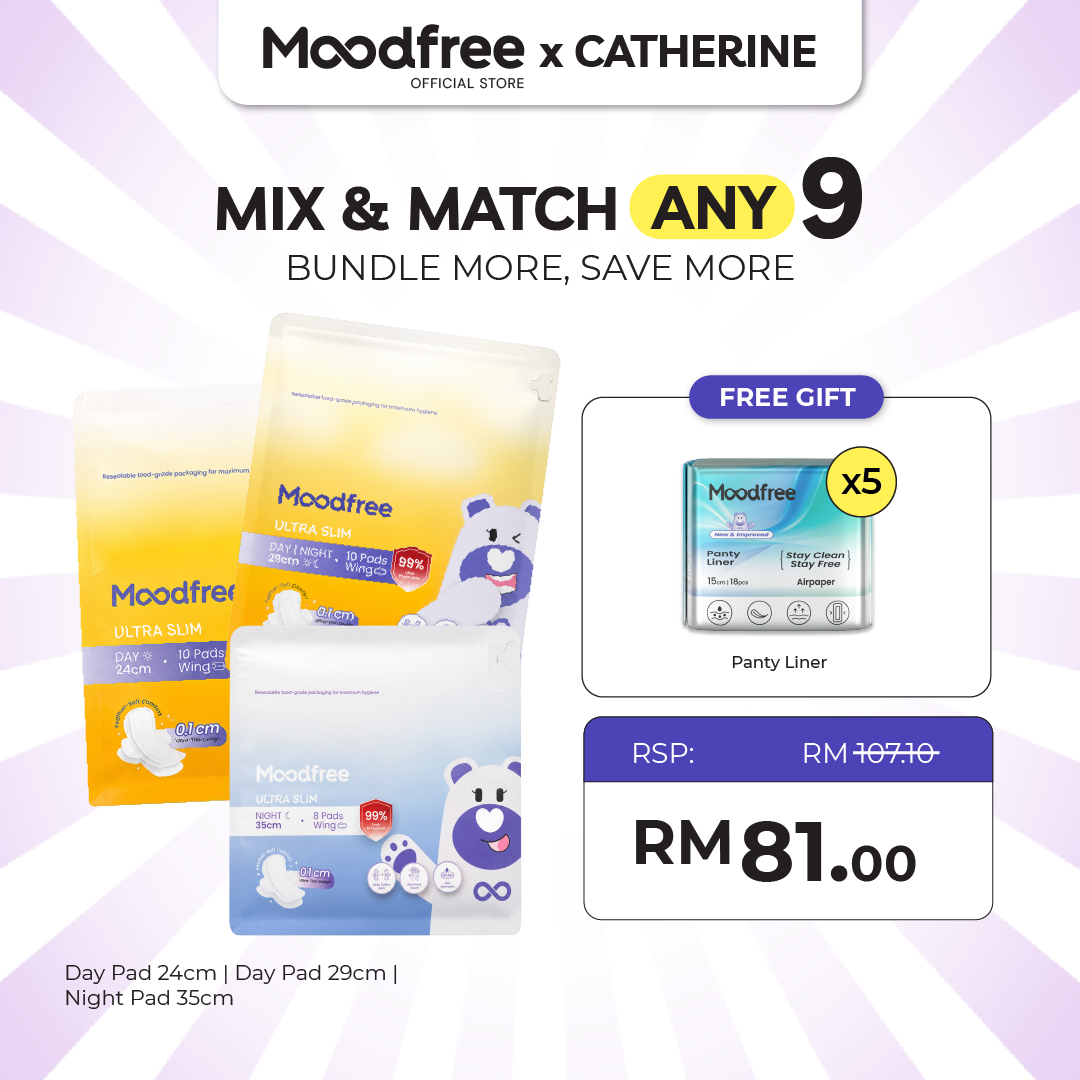 [CATHERINE] MIX & MATCH ANY 9 SANITARY PADS