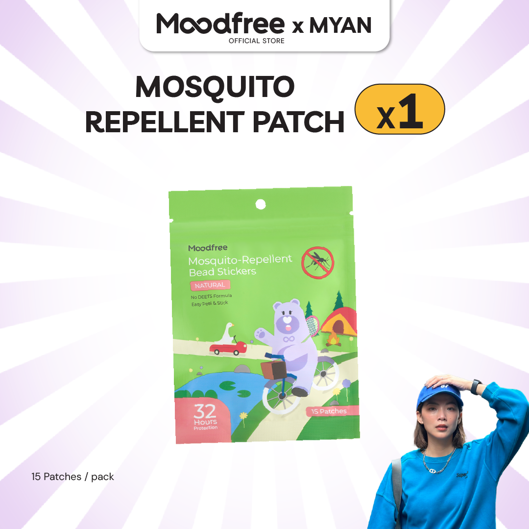 [YIFUKYIKA] MOODFREE Mosquito-Repellent Bead Stickers (15patches/pack)
