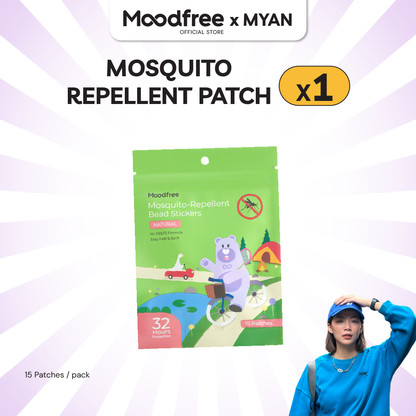 [YIFUKYIKA] MOODFREE Mosquito-Repellent Bead Stickers (15patches/pack)