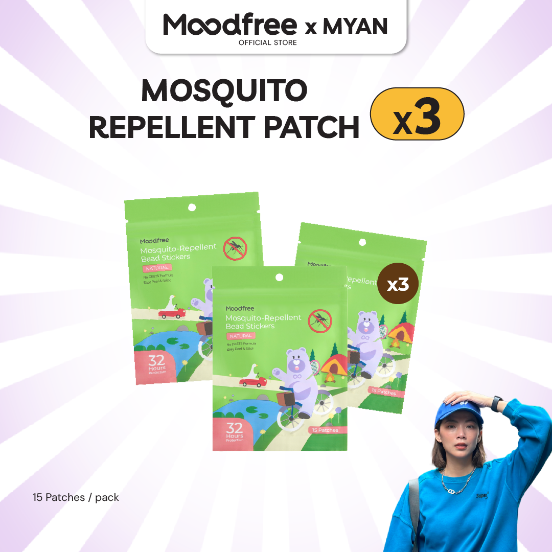 [YIFUKYIKA] MOODFREE Mosquito-Repellent Bead Stickers (15patches/pack)