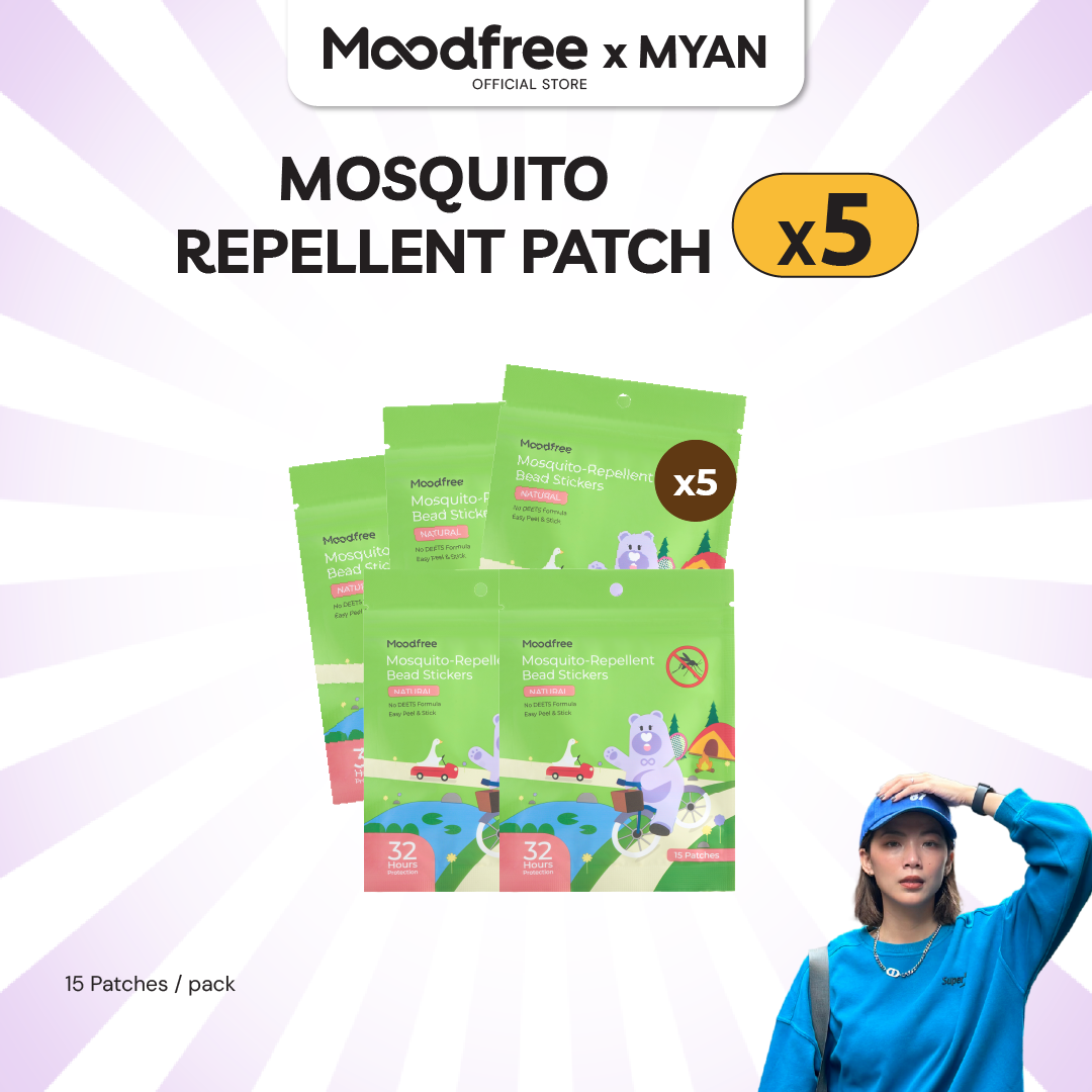 [YIFUKYIKA] MOODFREE Mosquito-Repellent Bead Stickers (15patches/pack)