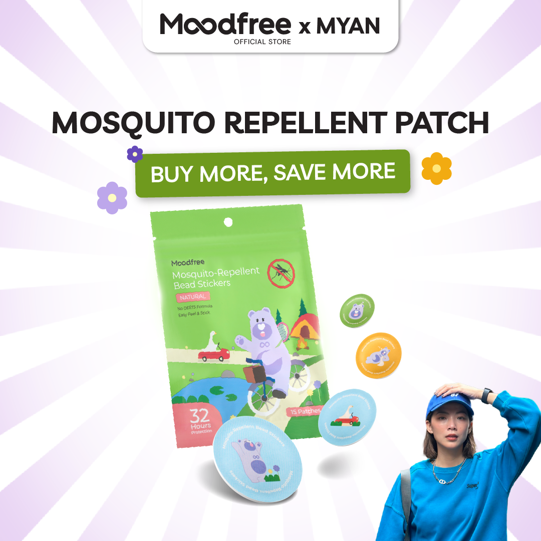 [YIFUKYIKA] MOODFREE Mosquito-Repellent Bead Stickers (15patches/pack)