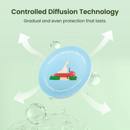 MOODFREE Mosquito-Repellent Bead Stickers (15patches/pack)